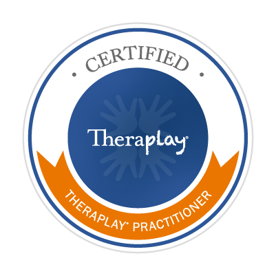 Certified Theraplay Practitioner badge.