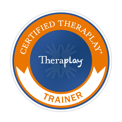 Certified Theraplay Trainer badge.